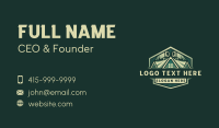 Hammer Construction Builder Business Card Design