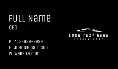 Speed Car Automotive Business Card Image Preview