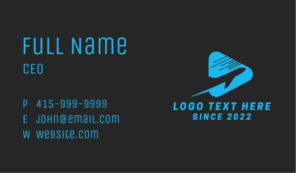 Airline Plane Travel  Business Card Design Image Preview