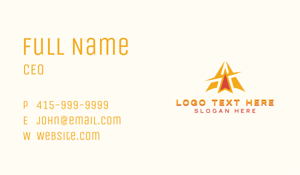 Shipping Plane Logistics Business Card Design Image Preview