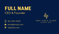 Electrical Circuit Plug Business Card Design