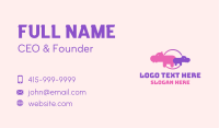 Pink Hippo Family Conservation Business Card Image Preview