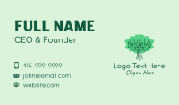 Green Tree Park  Business Card Preview