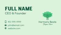 Green Tree Park  Business Card Image Preview