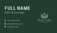 Green Yoga Wellness Business Card Image Preview