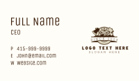 Mountain Hammer Axe Business Card Image Preview