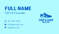 Mountain Hiking Shoe Business Card Image Preview