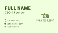 Oklahoma Mistletoe Foliage Business Card Preview