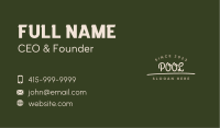 Homemade Business Wordmark Business Card Image Preview