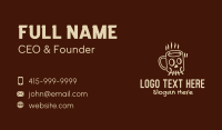 Skull Coffee Mug  Business Card Image Preview