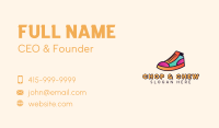 Sneakers Shoe Footwear Business Card Image Preview