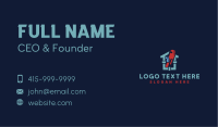 Pipe Wrench Plumbing House Business Card Image Preview