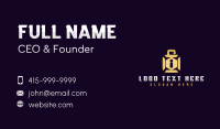 Padlock Cyber Security Business Card Preview