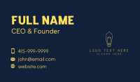 Light Bulb Lighting Business Card Image Preview