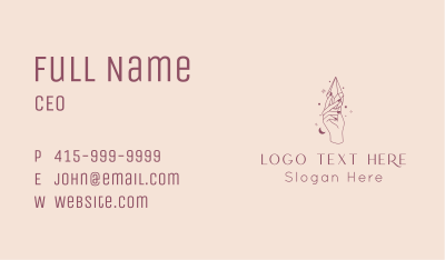 Premium Crystal Jewelry Business Card Image Preview