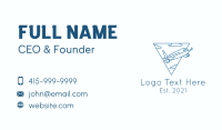 Airplane Flight Business Card Image Preview