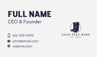 Vintage Rain Boots Business Card Image Preview