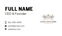 Cross Angel Worship Business Card Preview