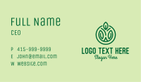 Green Agricultural Emblem Business Card Image Preview