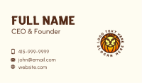 Lion Jungle Safari Business Card Design