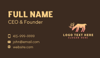 Deer Startup Company Business Card Image Preview