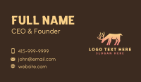 Deer Startup Company Business Card Preview