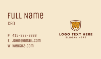 Cheetah Wildlife Mascot Business Card Image Preview