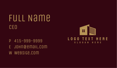 Residential House Realty Business Card Image Preview