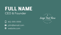 Lightning Apparel Wordmark Business Card Image Preview