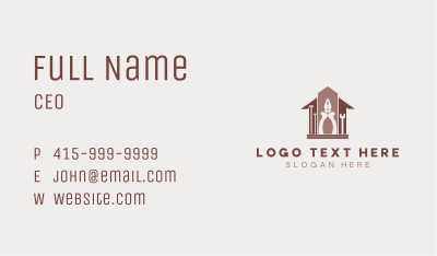 House Repairman Tools Business Card Image Preview