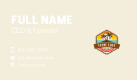 Island Beach Resort Business Card Image Preview