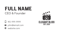 Clapperboard Media Business Card Image Preview