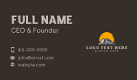 Sun Mountain Hills Business Card Preview