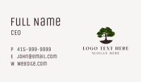 Rustic Tree Landscape Business Card Image Preview