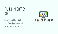 Tech Computer Repair Business Card Image Preview