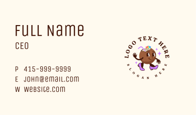 Coconut Juice Bar Business Card Image Preview