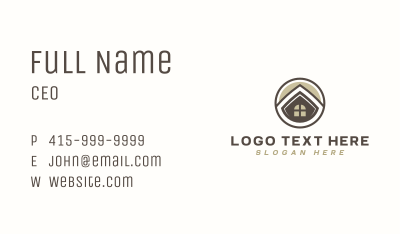 House Roof Builder Business Card Image Preview