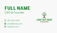 Parent Child Tree Business Card Image Preview