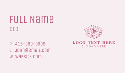 Tarot Cosmic Eye Business Card Image Preview