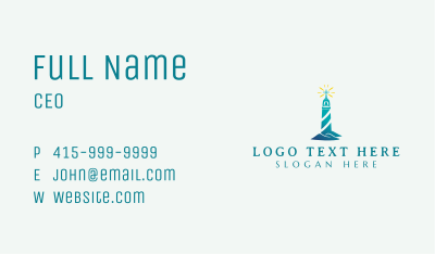 Cross Lighthouse Fellowship Business Card Image Preview