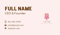 Floral Cake Bake Business Card Image Preview