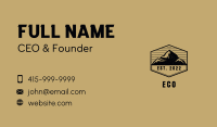 Vintage Mountain Alpine Business Card Image Preview