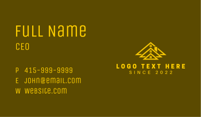 Real Estate Housing Subdivision  Business Card