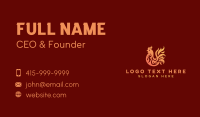 Flame Chicken Grill Business Card Design