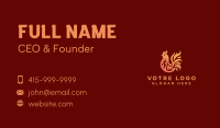 Flame Chicken Grill Business Card Image Preview