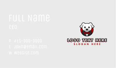 Pet Puppy Dog Business Card Image Preview