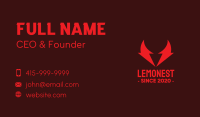 Voltage Bull Horns Business Card Image Preview