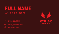 Voltage Bull Horns Business Card Image Preview