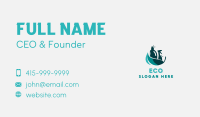 Eco Spray Bottle Cleaner Business Card Image Preview