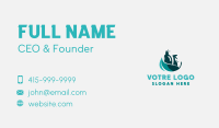 Eco Spray Bottle Cleaner Business Card Image Preview